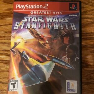 Star Wars Starfighter PS2 Video Game